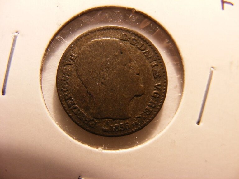 Read more about the article Denmark 1856-vs 4 Skilliing  KM#758.2  Fine