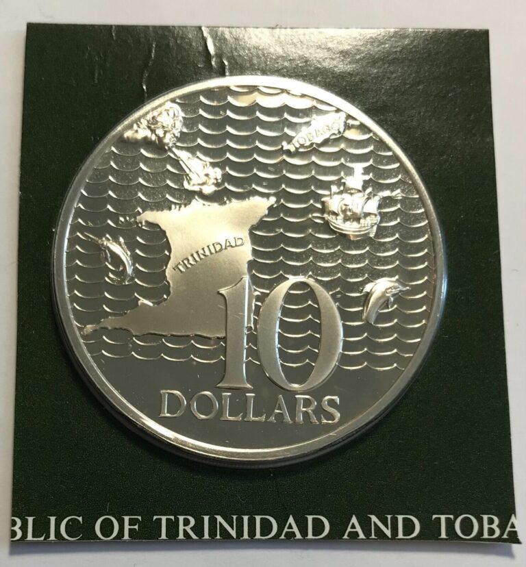 Read more about the article Trinidad and Tobago 10 (Ten) Dollars 1976 – Sterling Silver Proof