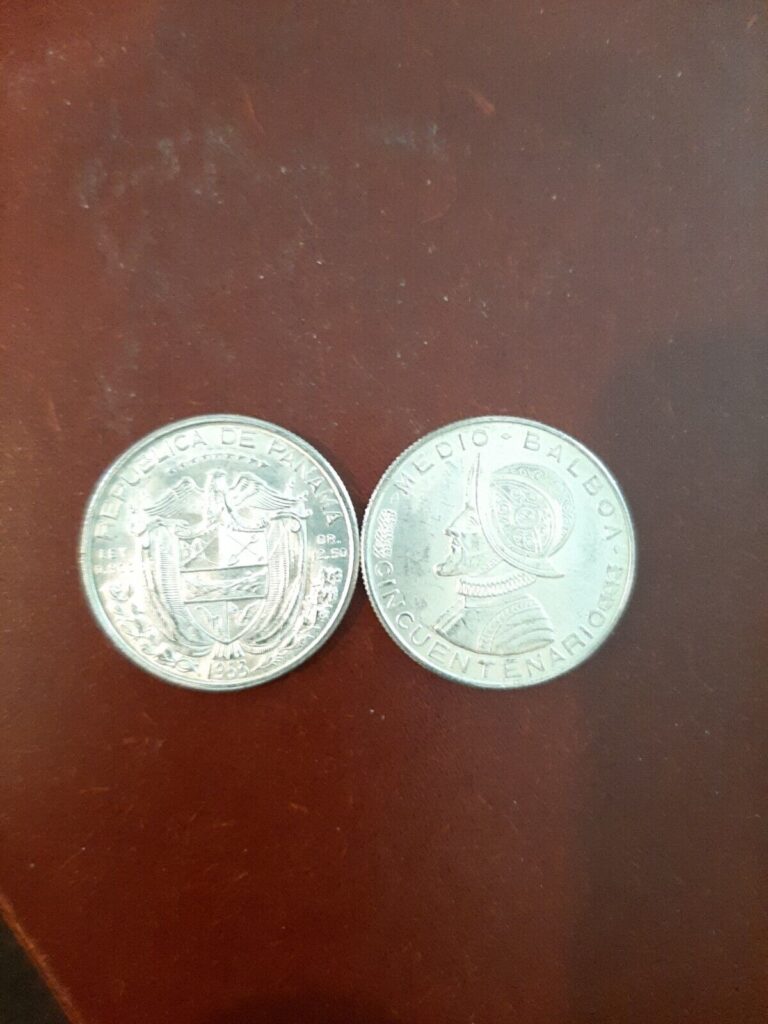 Read more about the article 1953 Panama 1/2 Balboa  Silver! High Grade! Beautiful!