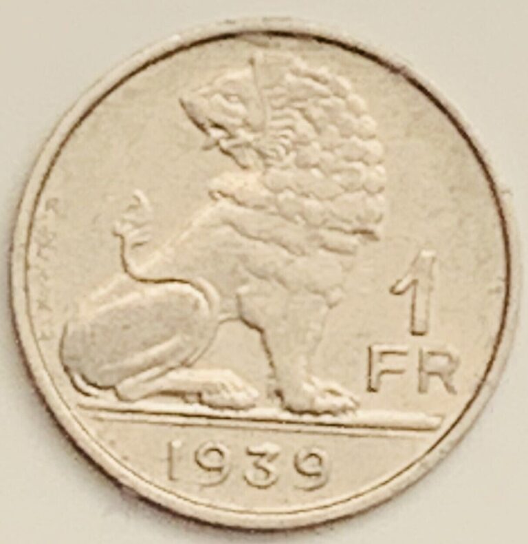 Read more about the article 1939 Belgium Franc KM# 120 Circulated Condition
