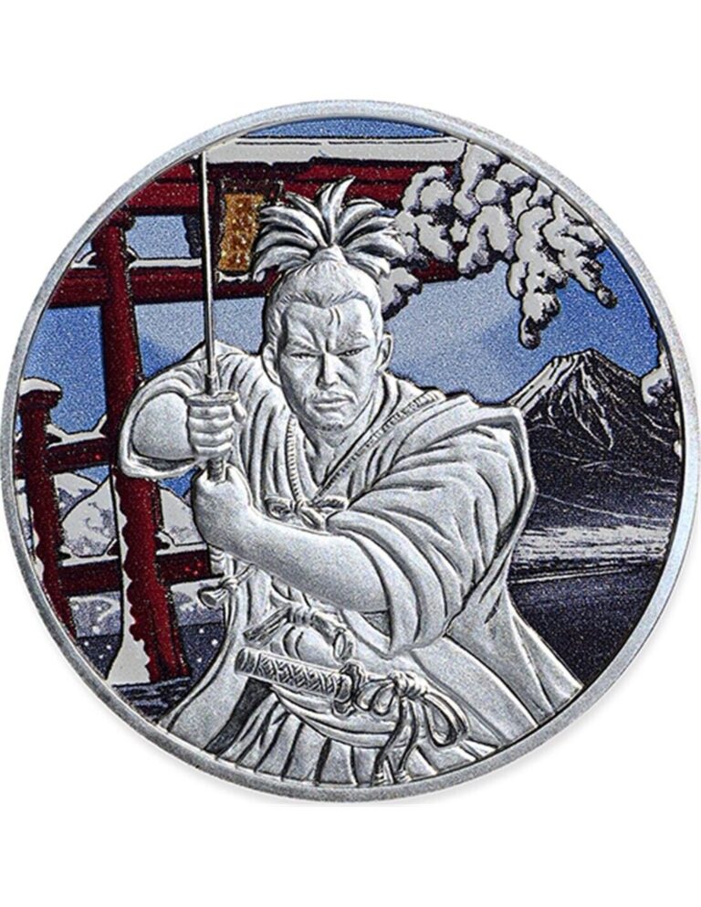 Read more about the article 2022 Fiji Samurai Coin Colorized 1 oz .999 Silver Ancient Warriors 1000 Minted