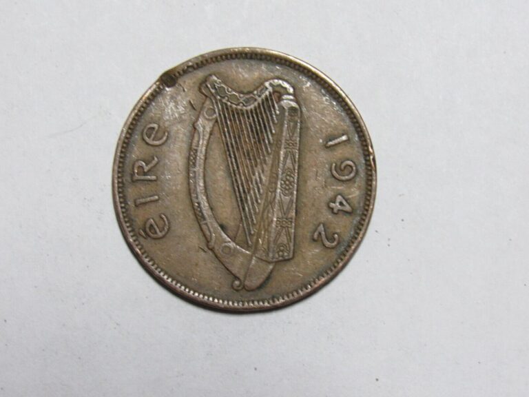 Read more about the article Old Ireland Coin – 1942 Penny Hen and Chicks – Circulated