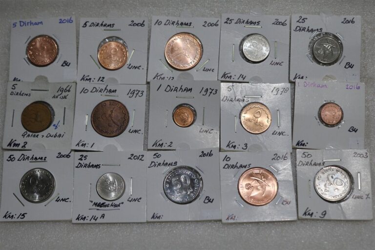 Read more about the article QATAR – 15 OLD COINS LOT B49 #N52