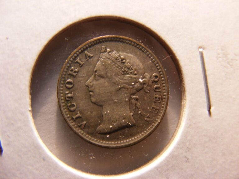 Read more about the article Mauritius 1897 Silver 10 Cents  KM#10.1   VF