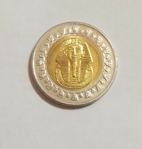 Read more about the article EGYPT ONE POUND COIN KING TUT  in EXCELLENT CONDITION UNC