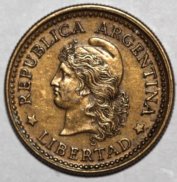 Read more about the article Argentina  1971    10 Centavos   17mm