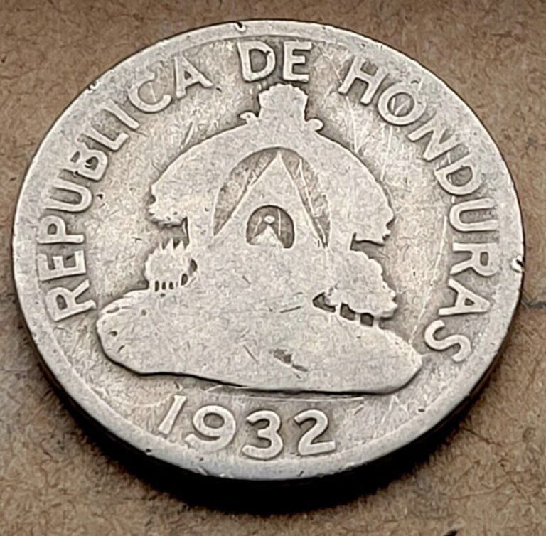 Read more about the article 1932 Honduras 10 Centavos De Lempira