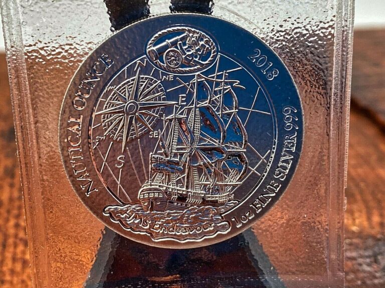Read more about the article 2018 Rwanda 1 oz Silver Coin Nautical Ounce HMS Endeavour