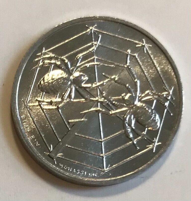 Read more about the article San Marino 1 Lira 1975 – 2 Spiders and Web – LUncirculated