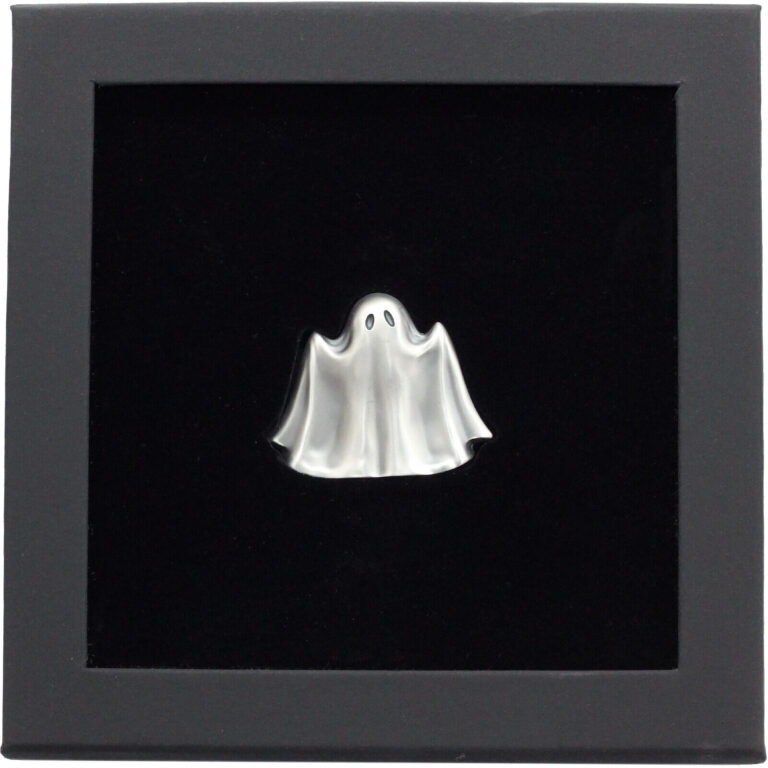 Read more about the article 2022 Palau $5 Silver 1oz Ghost UHR 3D Antiqued Coin in OGP