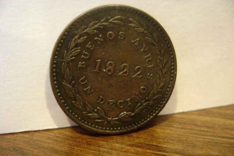 Read more about the article ARGENTINA BUENOS AIRES – 1822  and 1823  DECIMO KM1  COPPER