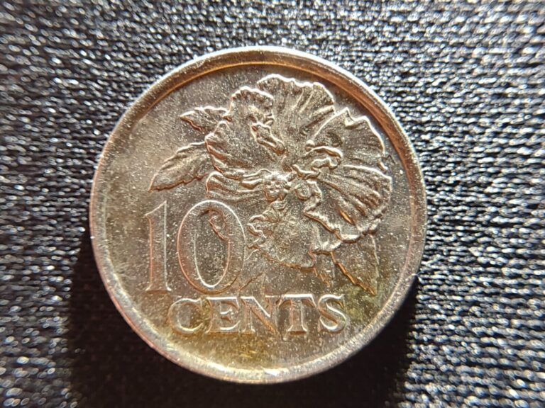 Read more about the article 2006 10 Cents TRINIDAD and TOBAGO Coin Toned Combined Shipping