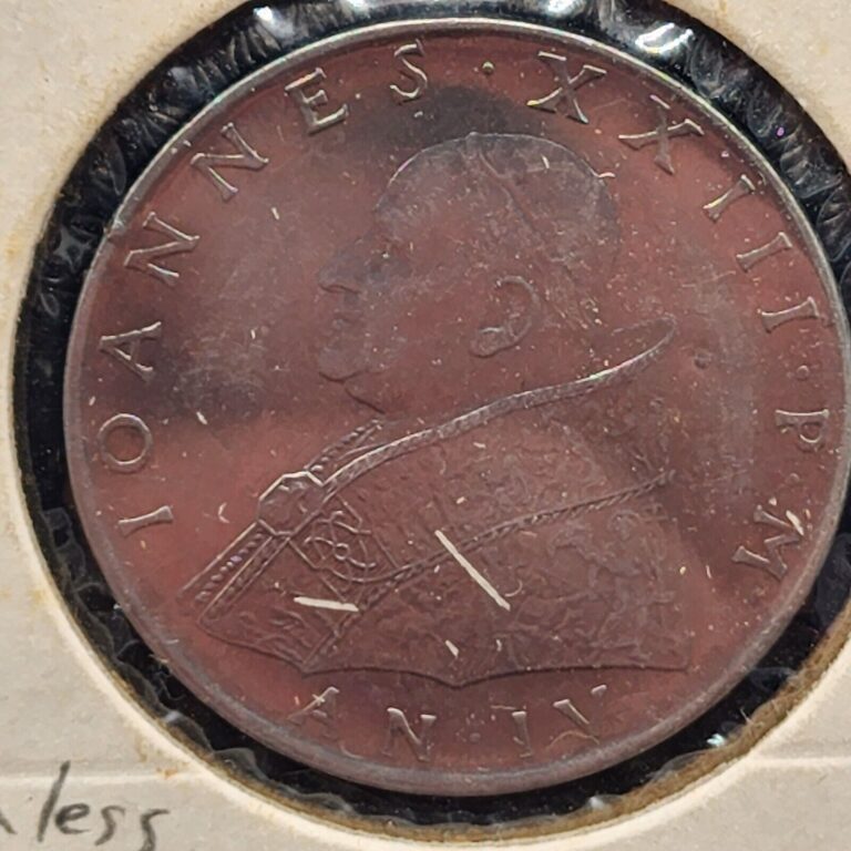 Read more about the article 1962 VATICAN CITY 100 LIRE 783k Total Coins