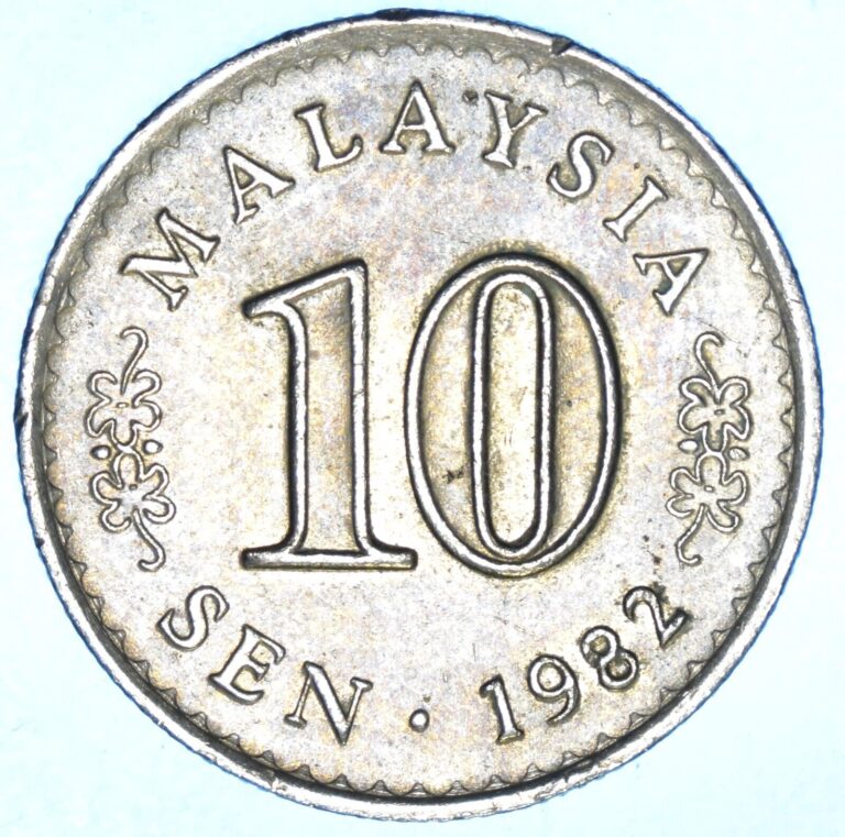 Read more about the article Malaysia  10 Sen  1982 COLLECTIBLE COIN            #WT44338