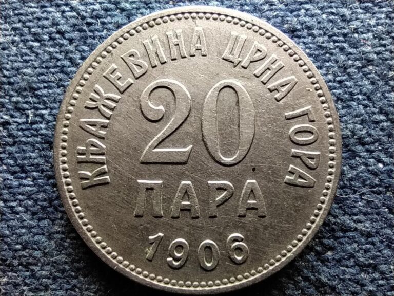 Read more about the article Montenegro Nikola I (1860-1918) 20 Para Coin 1906