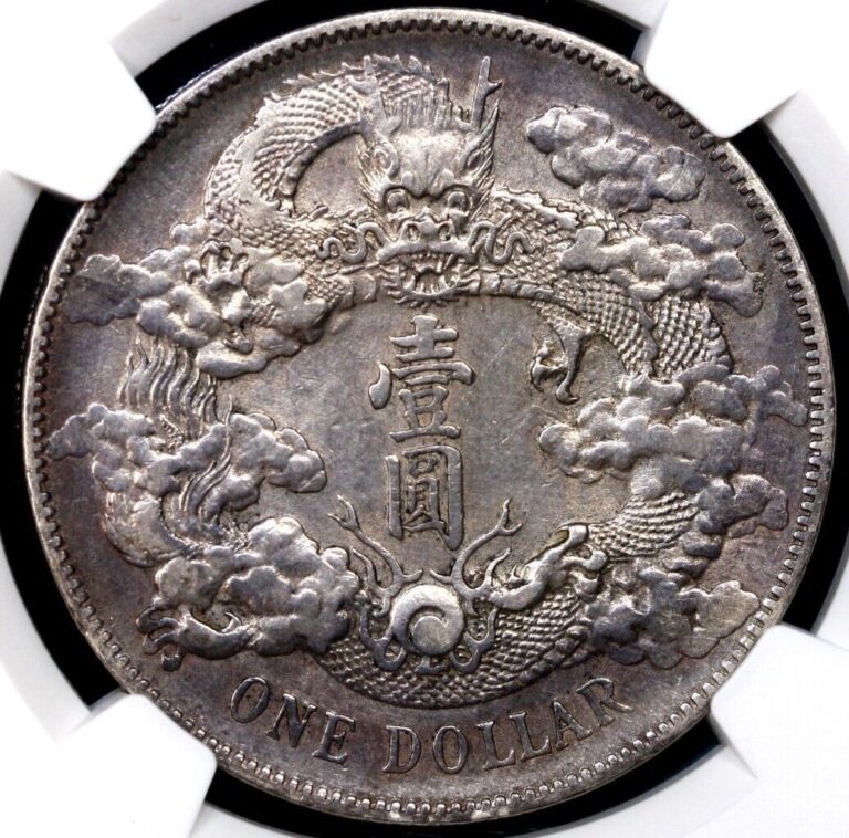 Read more about the article 1911 CHINA / EMPIRE $1 SILVER COIN ~LM-37  ~NGC AU DETAILS