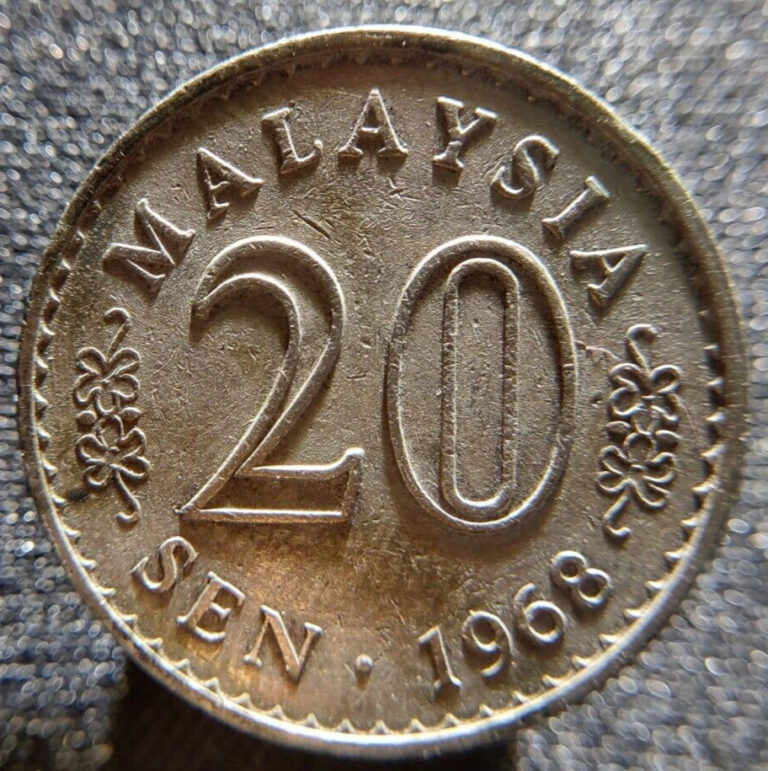 Read more about the article Malaysia 20 Sen 1968 Coin Combined Shipping Available