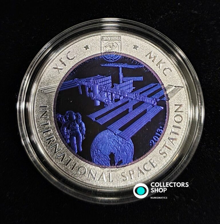 Read more about the article KAZAKHSTAN:Bi-color Tantalum coin 500 tenge 2013 ISS INTERNATIONAL SPACE STATION