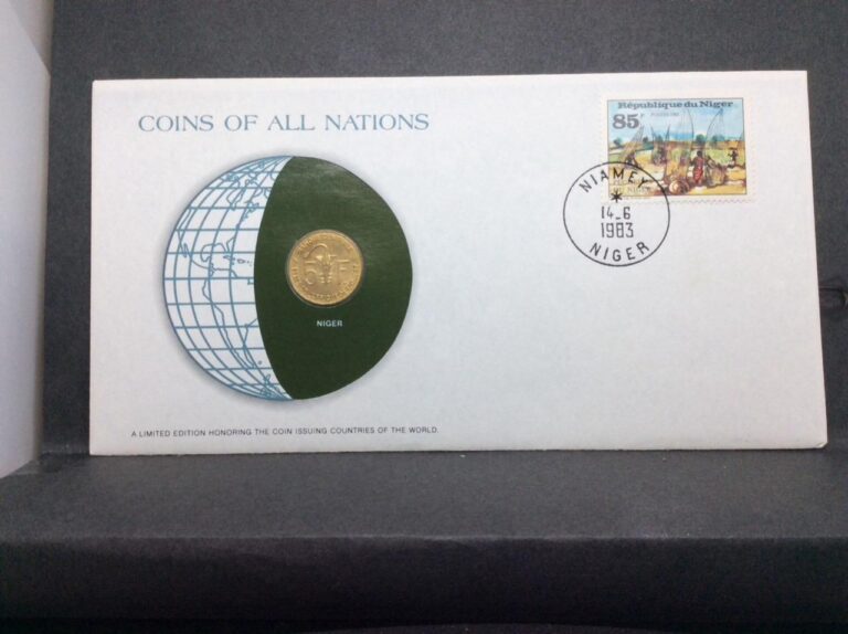 Read more about the article Coins of All Nations  Niger  5 Francs  Coin and Stamp