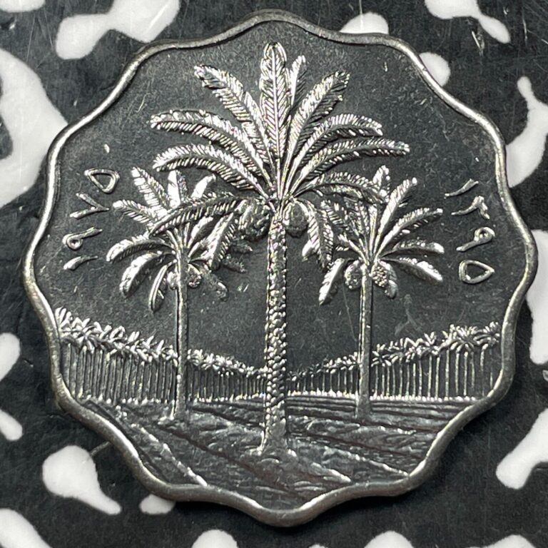Read more about the article 1975 Iraq 10 Fils (Many Available) High Grade! Beautiful! (1 Coin Only)