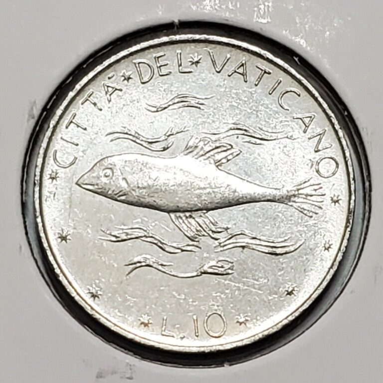 Read more about the article 1974 VATICAN CITY 10 Lire Coin