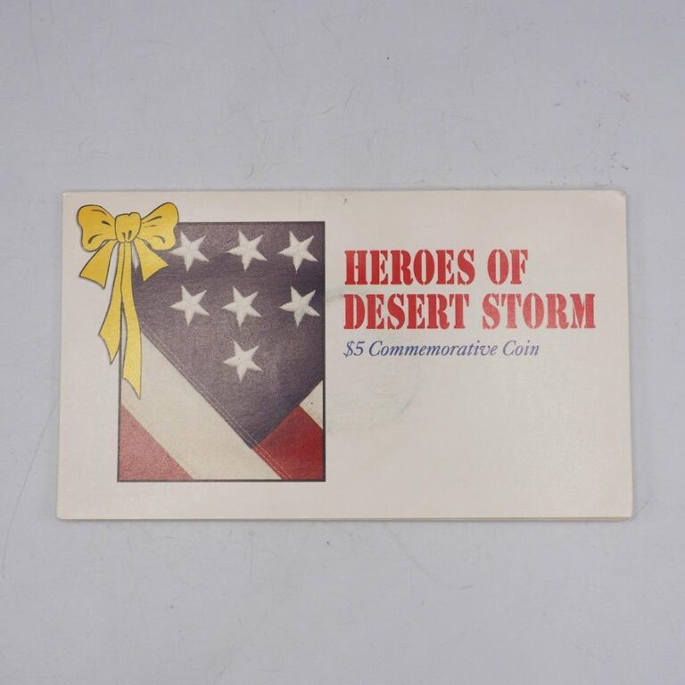 Read more about the article Republic of the Marshall Islands Heroes of Desert Storm $5 Commemorative Coin