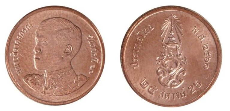 Read more about the article THAILAND 25 Satang (1/4 Baht)  2018  KM:441  UNC World Coin