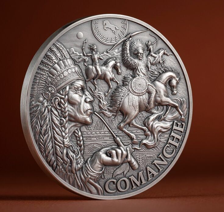 Read more about the article 2024 Cameroon Tribal Spirit Comanche 2 oz Silver Coin