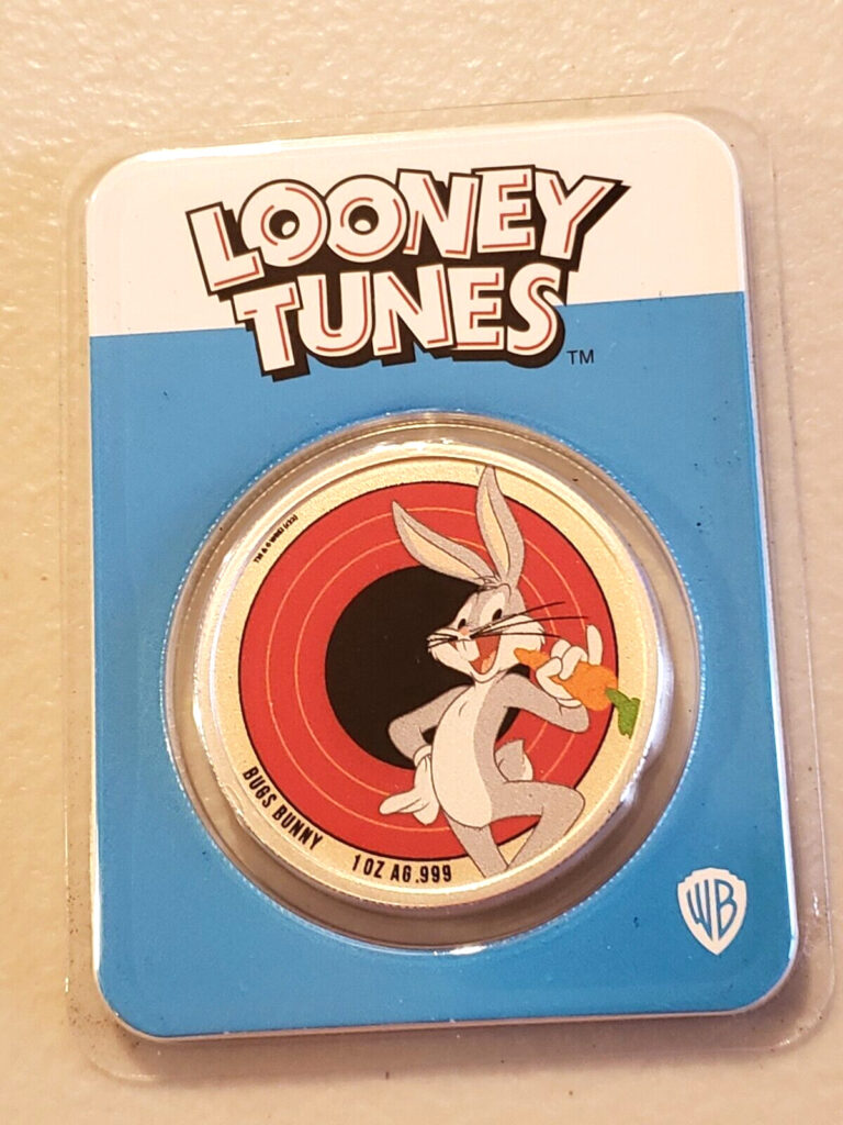 Read more about the article Looney Tunes Bugs Bunny 2022 Samoa 1 oz Silver Colorized Coin