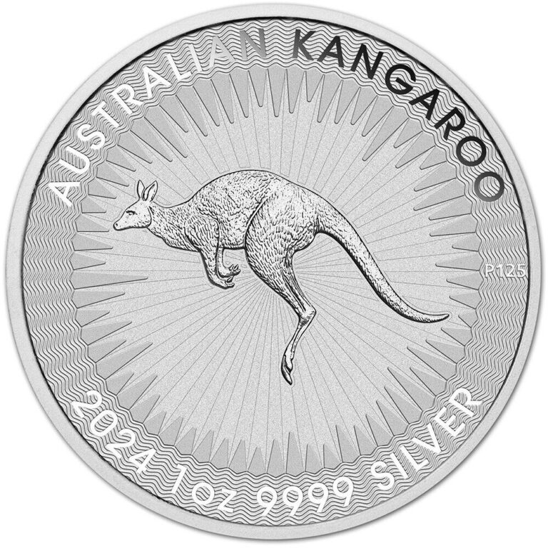 Read more about the article 2024 P Australia Silver Kangaroo 1 oz $1 BU