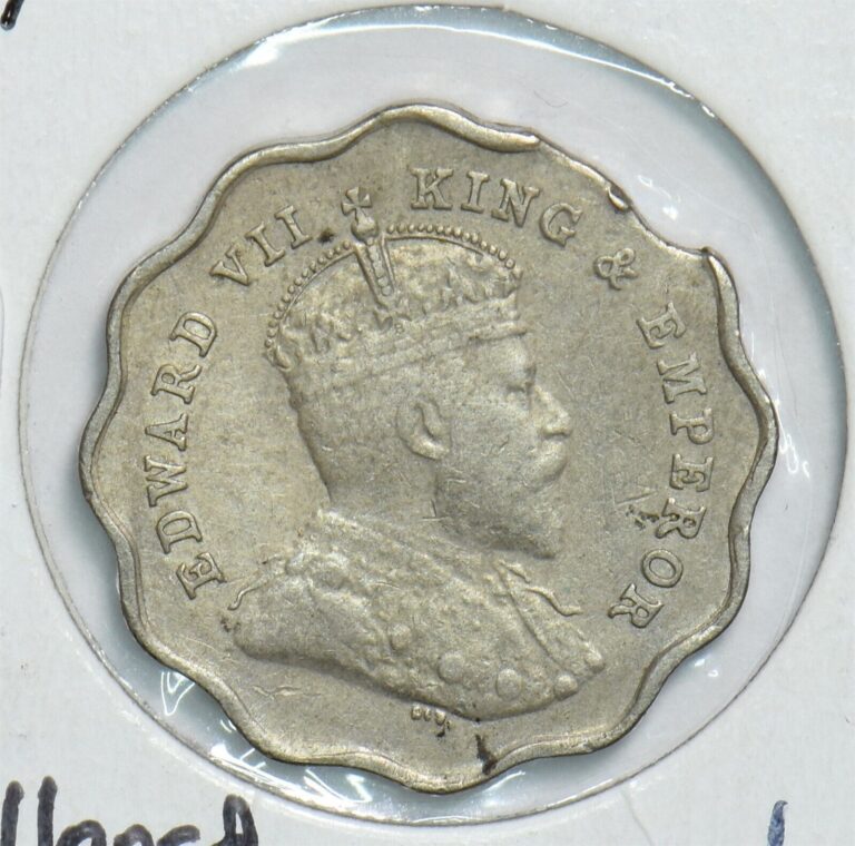 Read more about the article British India 1909 Anna Scalloped Clip 491536 combine shipping