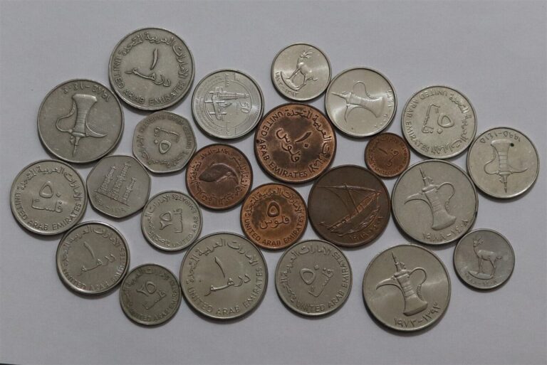 Read more about the article 🧭 🇦🇪 UNITED ARAB EMIRATES OLD COINS LOT MANY HIGH GRADE B66 #43 ZV34