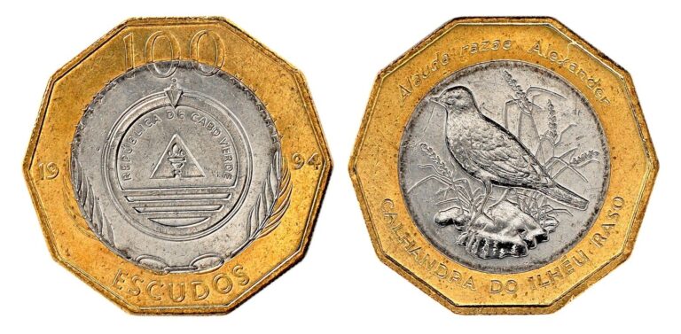 Read more about the article Cape Verde 100 Escudos  1994  KM #39  Mint  Commemorative