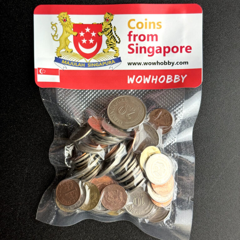 Read more about the article Singaporean Coin Collection Lot  55 Random Coins from Singapore  Coin Collecting