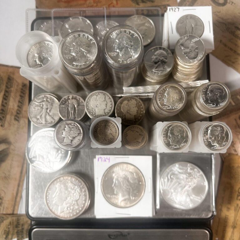 Read more about the article U.S. Silver Scale Mixed Lot (Vintage U.S. Silver Coins)