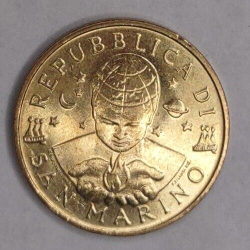 Read more about the article SAN MARINO 20 LIRE coin 2000 UNCIRCULATED to BU KM400