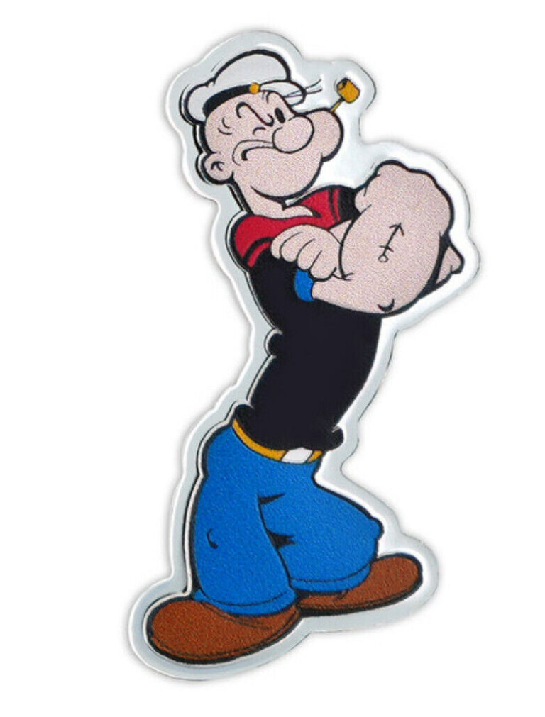 Read more about the article 2023 Samoa Popeye the Sailor man 1 oz silver coin