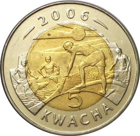 Read more about the article Malawian Coin | Malawi 5 Kwacha | Fisherman | 2006