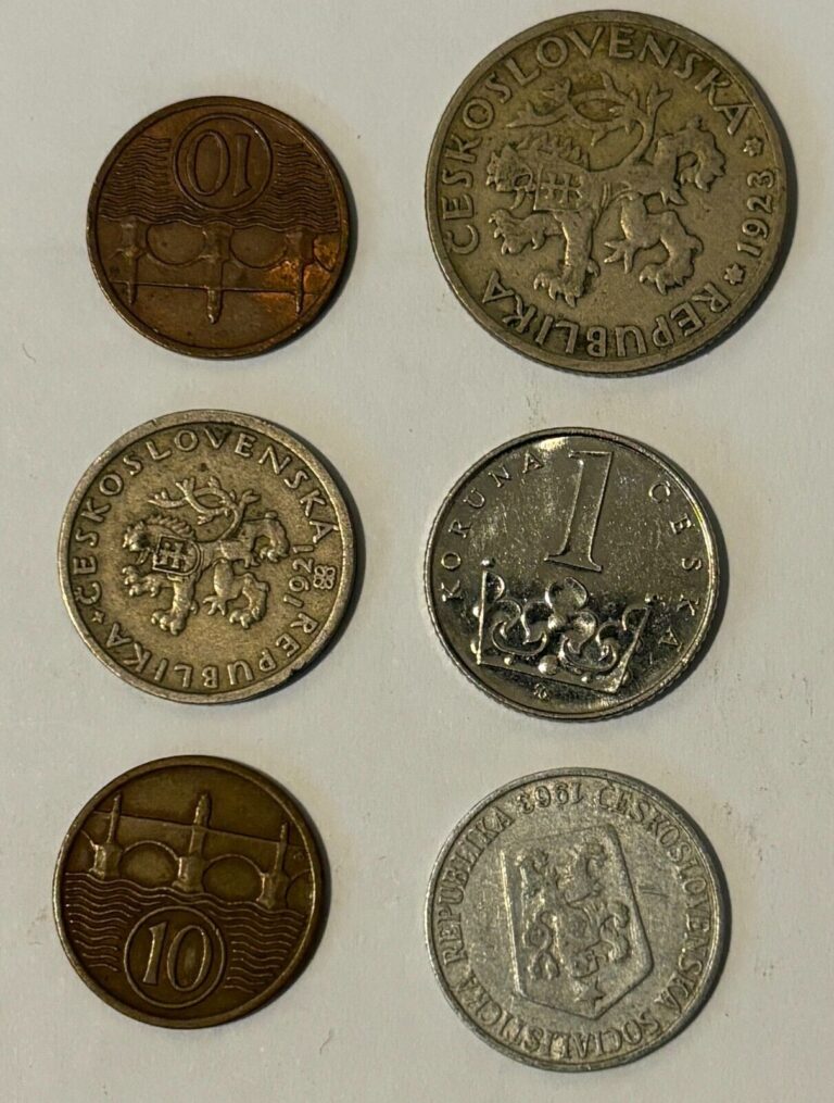 Read more about the article Czech Republic Coin Collection 3 coins