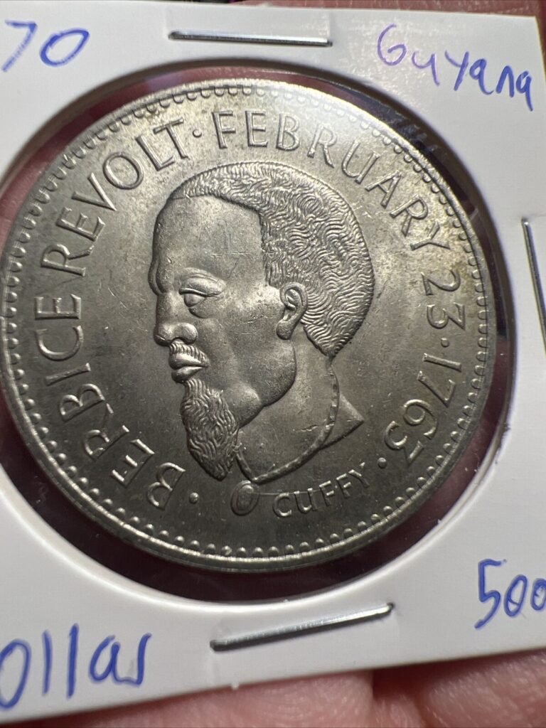 Read more about the article Guyanese One Dollar Coin 1970 KM# 36 Guyana UN FAO United Nations F.A.O. Z219