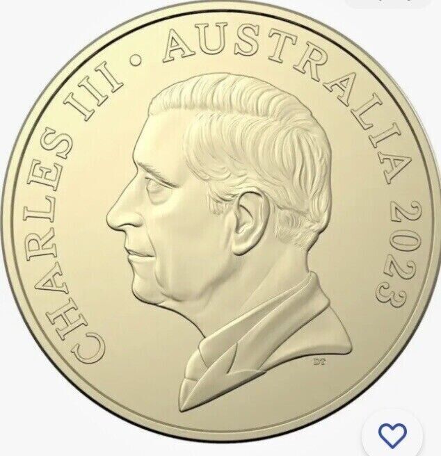 Read more about the article 2023 Australia $1. King Charles III (first Australian issue) / Kangaroos (1091A)