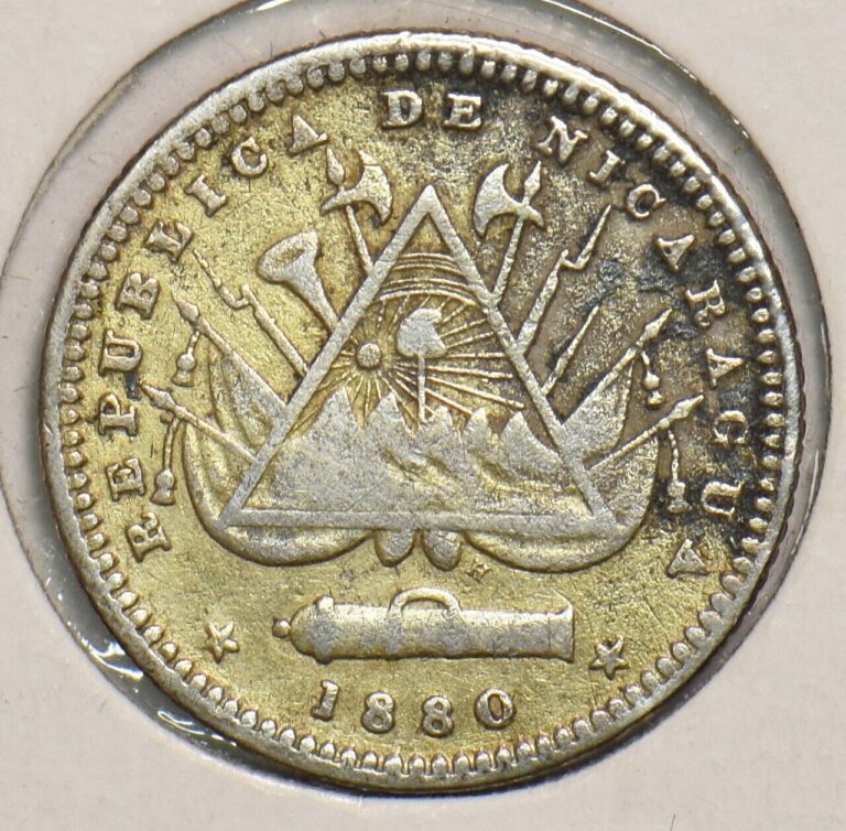 Read more about the article Nicaragua 1880 10 Centavos 199139 combine shipping