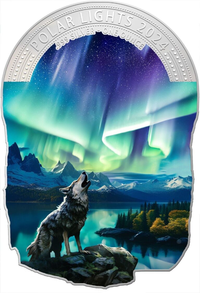 Read more about the article 2024 Fiji Wonders of Nature Polar Lights 1 oz Silver Coin with Mintage of 999