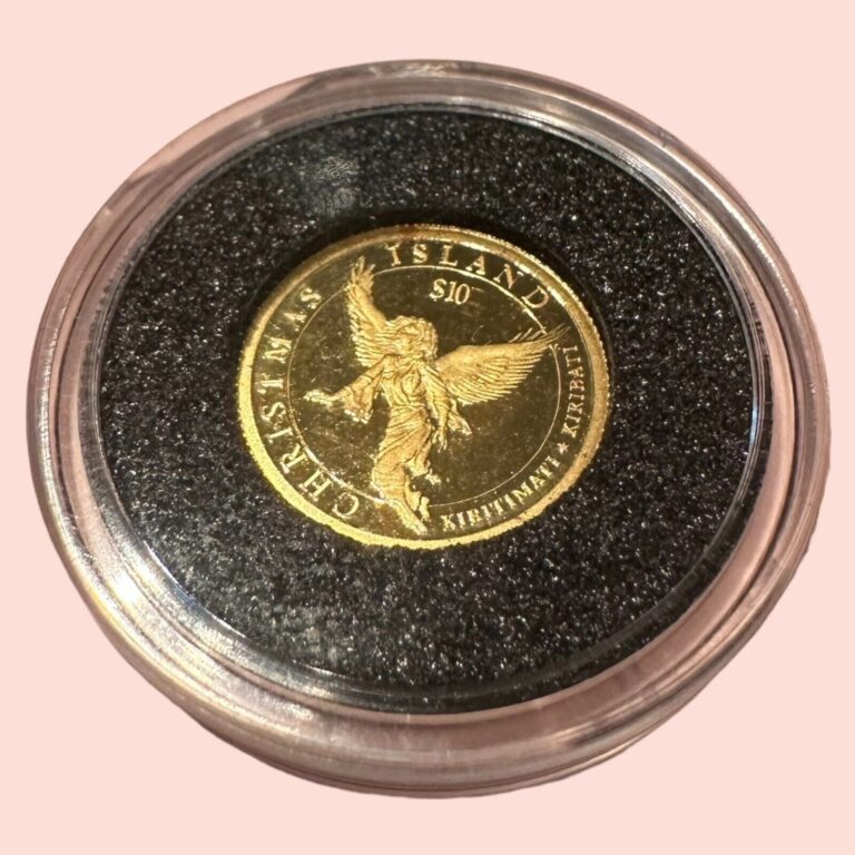 Read more about the article 2006 Kiribati Angel .044oz Gold .999 $10 GEM PROOF Coin Uncirculated w/Case