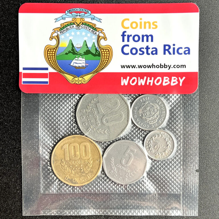 Read more about the article Costa Rican Coins: 5 Unique Random Coins from Costa Rica for Coin Collecting