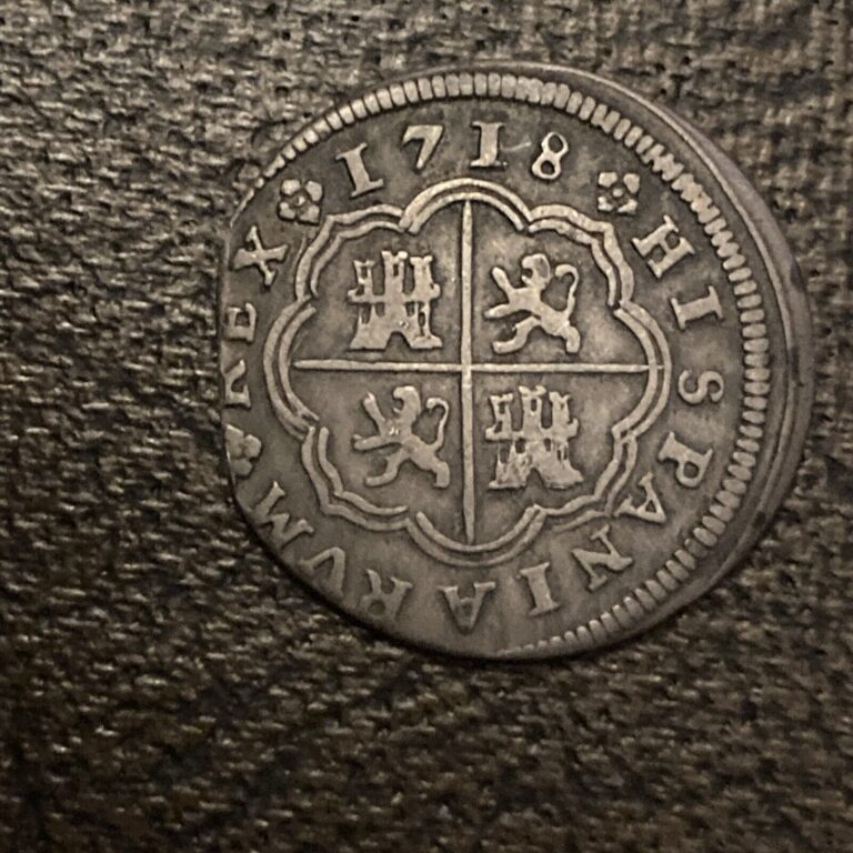 Read more about the article 1 Reale 1718 Spanish Colonial Silver Coin