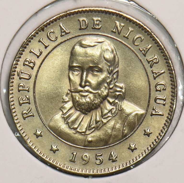 Read more about the article Nicaragua 1954 25 Centavos 199137 combine shipping