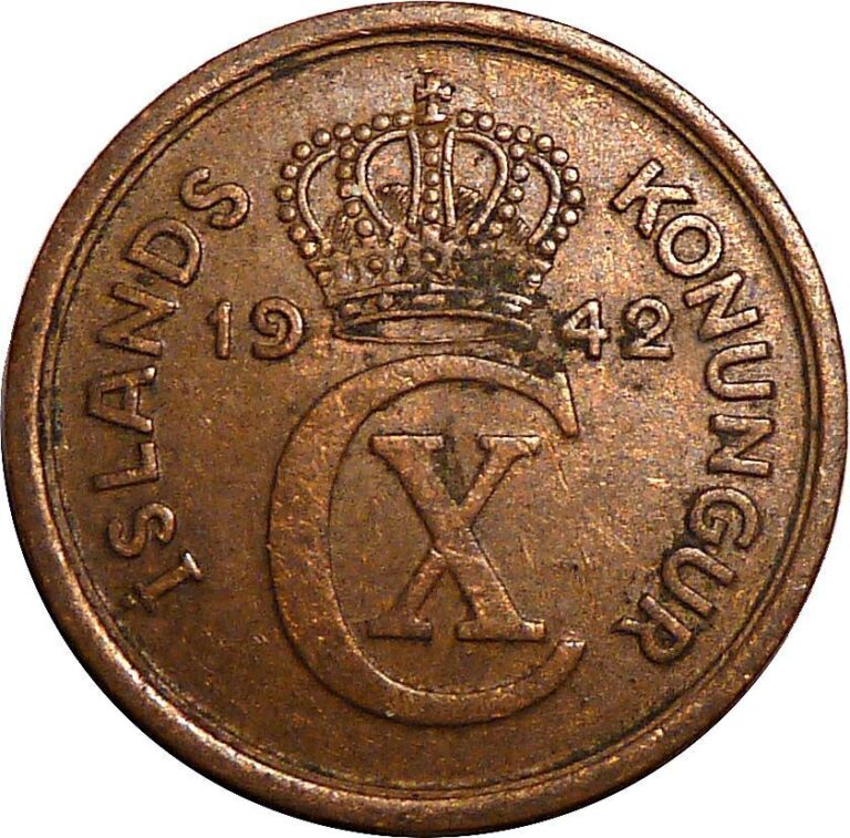 Read more about the article Iceland 1 Eyrir Coin | King Christian X | 1926 – 1942
