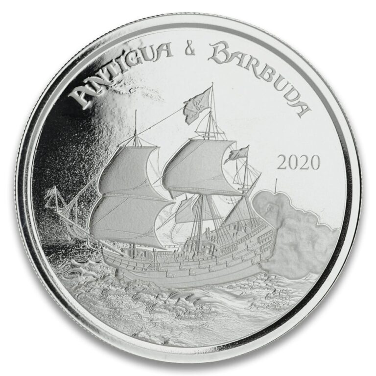 Read more about the article 2020 Antigua and Barbuda Silver Rum Runner BU 1 oz