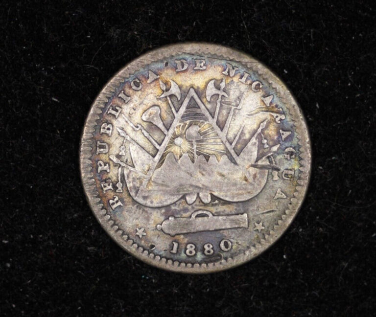 Read more about the article 1880 H Nicaragua Silver 10 Centavos